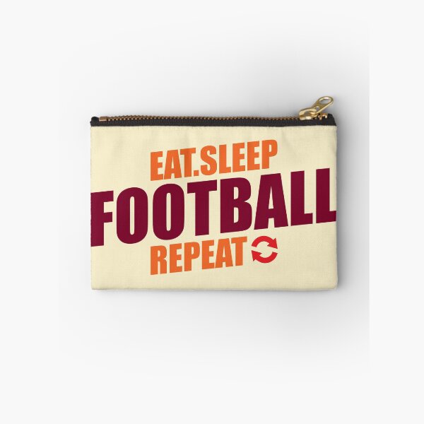 Item preview, Eat Sleep Football Repeat - Football Player Gift designed and sold by motivationaltee.