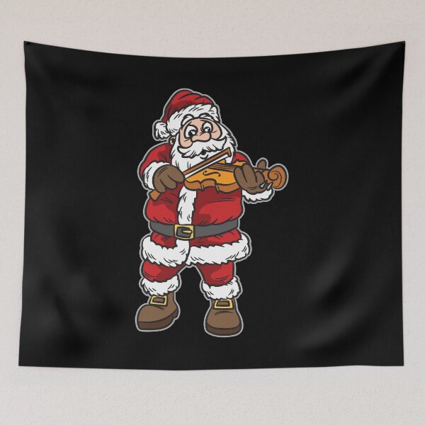 Item preview, Violin Playing Santa Claus Xmas Fiddle Player designed and sold by Moonpie90.