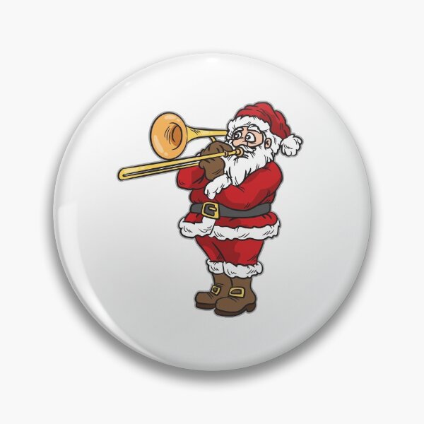 Item preview, Trombone Playing Santa Claus Xmas Trombonist designed and sold by Moonpie90.