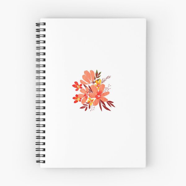 Item preview, Peach Watercolor Flowers designed and sold by bleuprints.