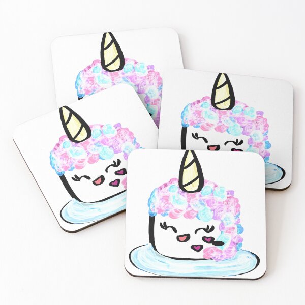 Item preview, Neon unicorn cake designed and sold by Smorepaca.