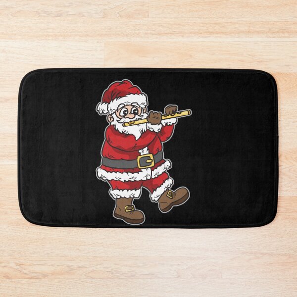 Item preview, Santa playing the Flute Recorder designed and sold by Moonpie90.