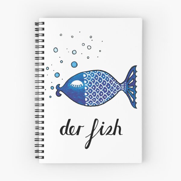 Item preview, Der Fish (The Fish) designed and sold by Divyam Chaya Bernstein.