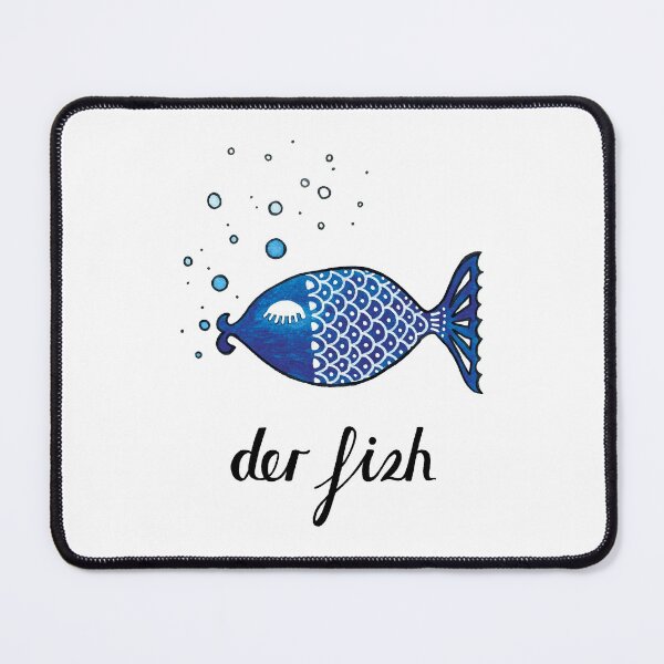 Item preview, Der Fish (The Fish) designed and sold by Divyam Chaya Bernstein.