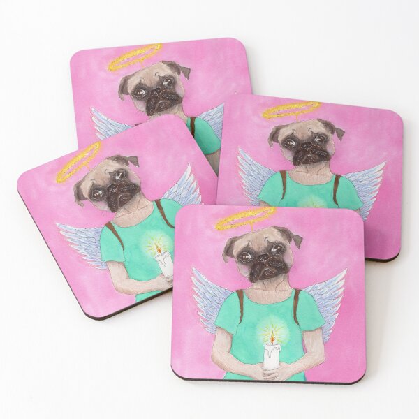 Item preview, Angel Pug designed and sold by Brilleting.
