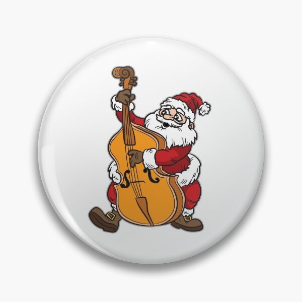 Item preview, Santa playing the Double Bass Player Musician designed and sold by Moonpie90.