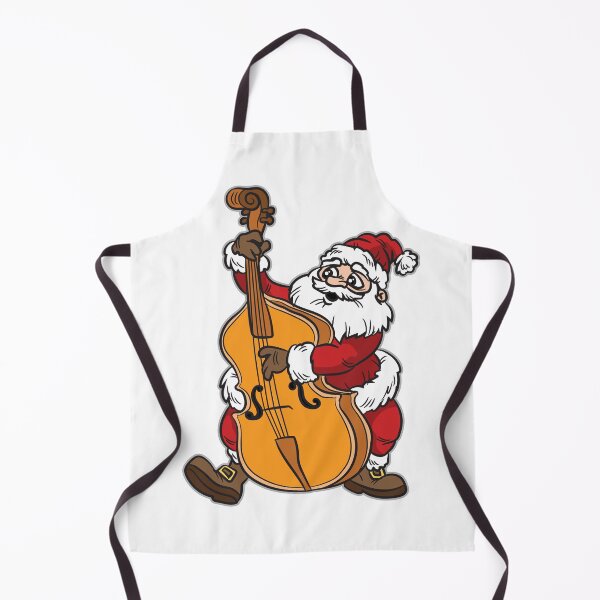 Item preview, Santa playing the Double Bass Player Musician designed and sold by Moonpie90.