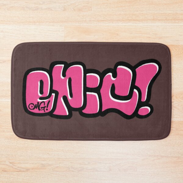 Item preview, Graffiti sprayed pink epic word in bubble fonts over white designed and sold by Paulus-DB.