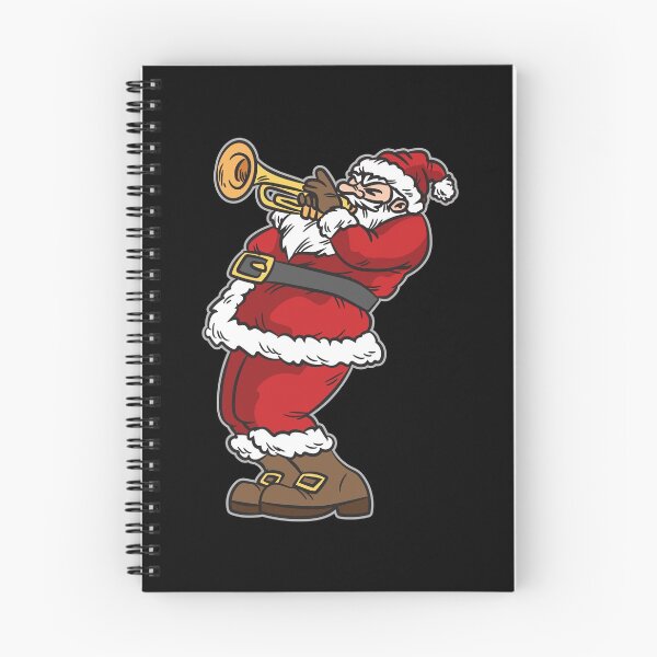 Item preview, Santa playing Trumpet designed and sold by Moonpie90.