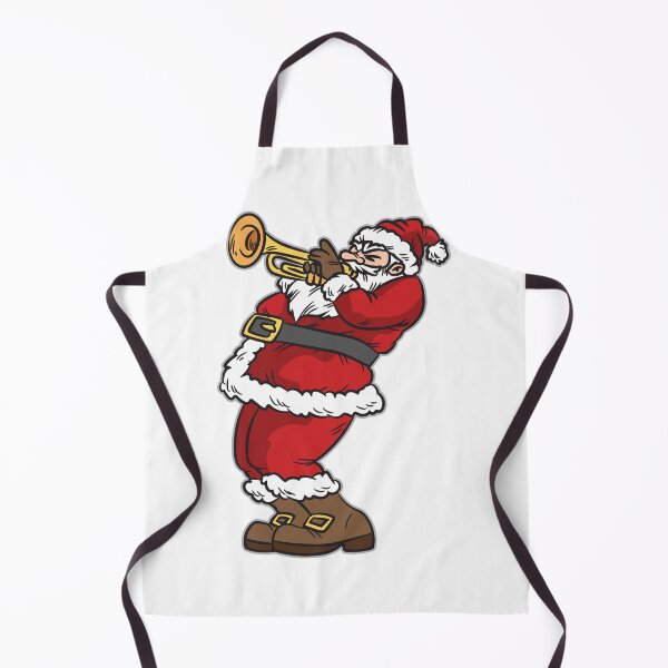 Item preview, Santa playing Trumpet designed and sold by Moonpie90.