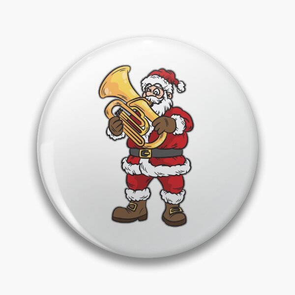 Item preview, Santa Playing Tuba designed and sold by Moonpie90.