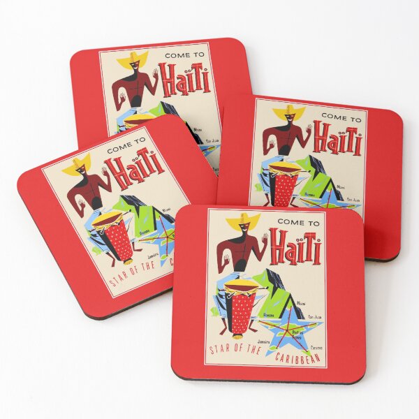 Item preview, HAITI : Vintage Travel Advertising Print designed and sold by posterbobs.