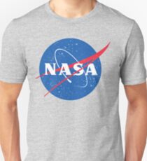 NASA Logo - Meatball - Vintage Distressed Unisex T-Shirt