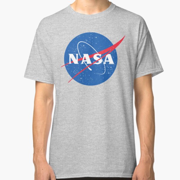 NASA Logo - Meatball - Vintage Distressed Classic T-Shirt