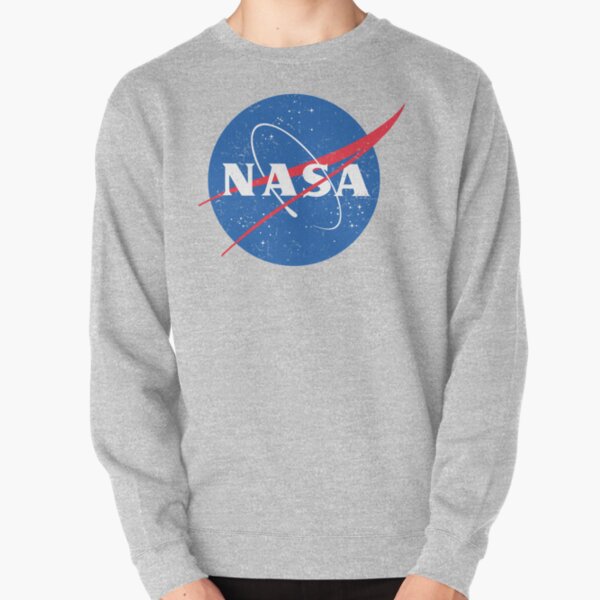 versión vintage del clásico logo de albóndigas de la NASA. Sudadera sin capucha