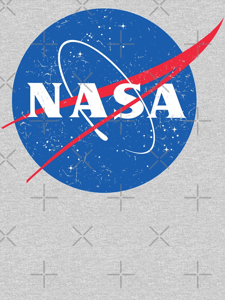 NASA Logo - Meatball - Vintage Distressed by WishingInkwell