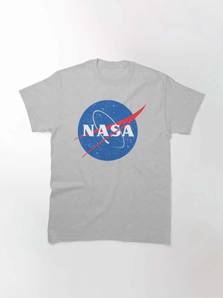 Alternate view of NASA Logo - Meatball - Vintage Distressed Classic T-Shirt