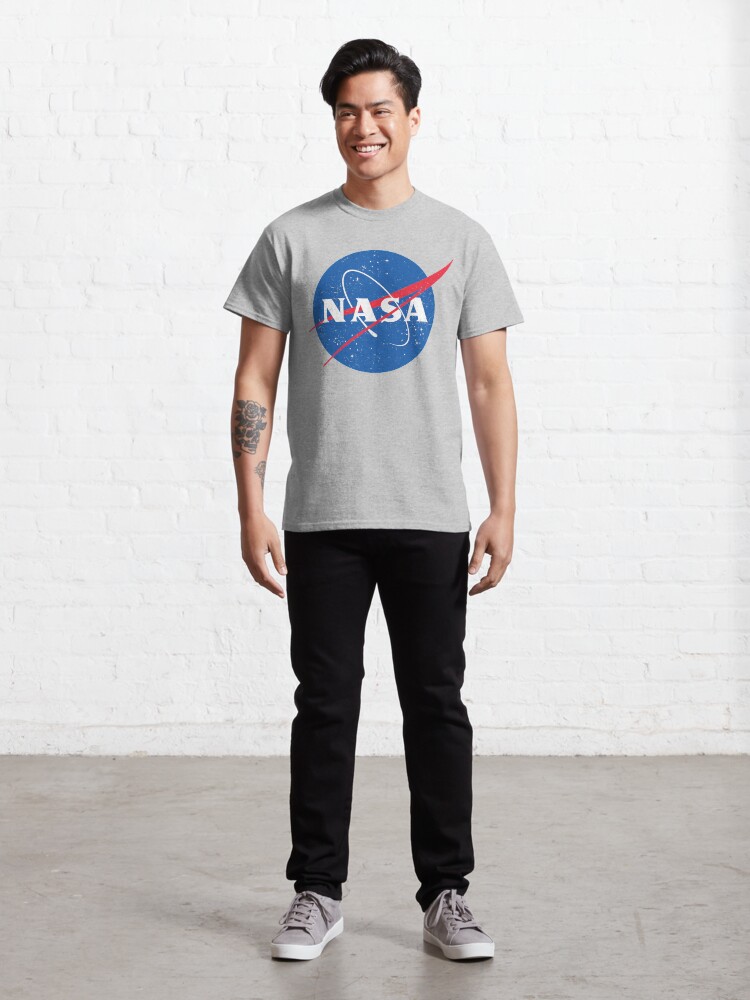 Alternate view of NASA Logo - Meatball - Vintage Distressed Classic T-Shirt