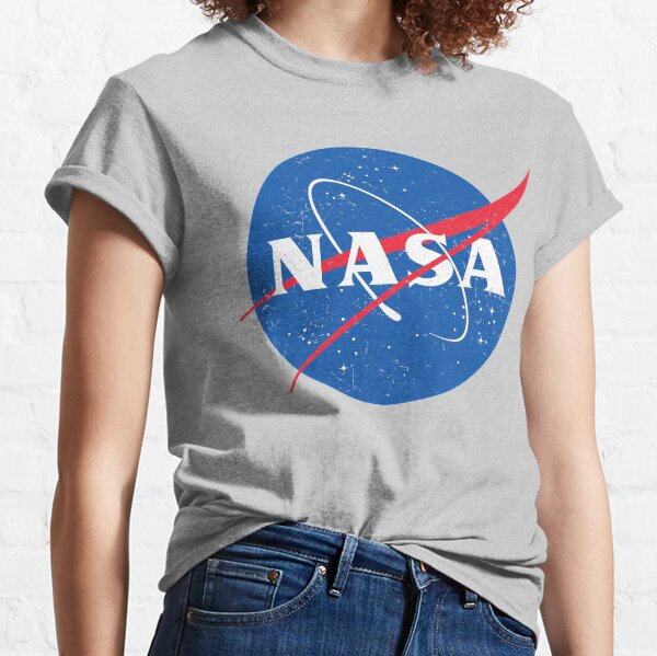 NASA Logo - Meatball - Vintage Distressed Classic T-Shirt