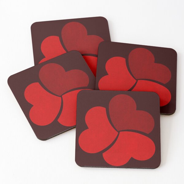 Item preview, Blood Red stone syntec logo leaves designed and sold by YOStudios.