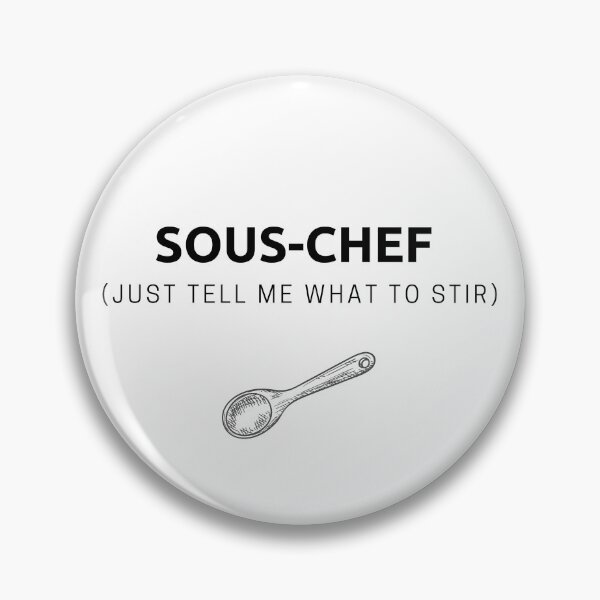 Item preview, Sous-chef (Just Tell Me What to Stir) - Home Cooking Apron designed and sold by PrincessBigMac.
