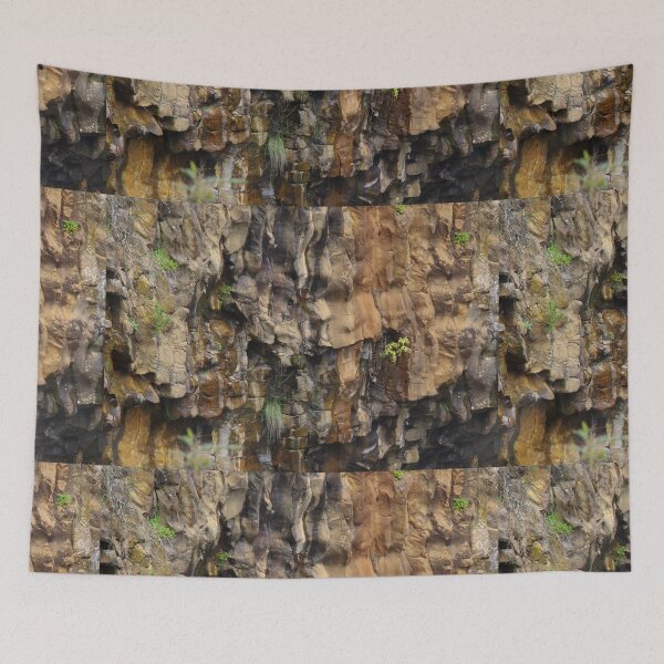Item preview, Basalt Rockface At Trentham Falls,  Australia designed and sold by lezvee.
