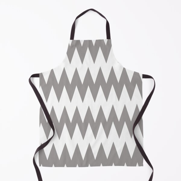 Item preview, Gray and White Zig Zag Horizontal Stripe Pattern Pairs Dulux 2022 Popular Colour Birch Root - Color Trends designed and sold by ColorOfTheYears.