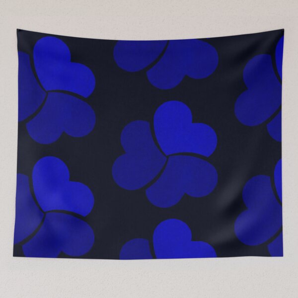 Item preview, deep blue stone syntec logo leaves designed and sold by YOStudios.