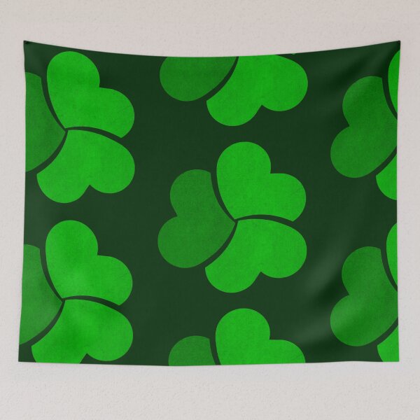 Item preview, vivid green stone syntec logo clover designed and sold by YOStudios.