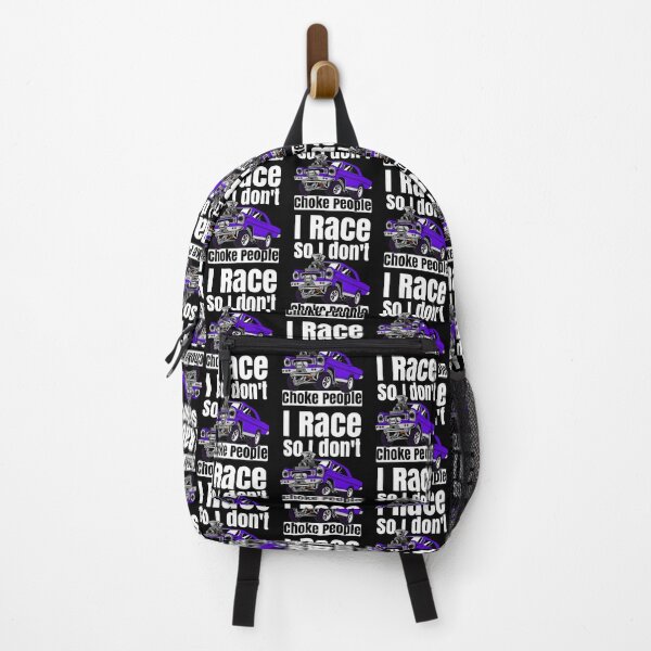 Item preview, I Race So I Don't Choke People Funny Drag Racing Muscle Car designed and sold by CharJens.