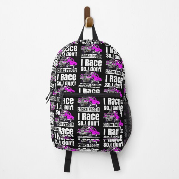 Item preview, I Race So I Don't Choke People Funny Drag Racing Muscle Car designed and sold by CharJens.