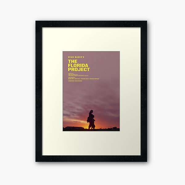 The florida Project - A24 movie Framed Art Print