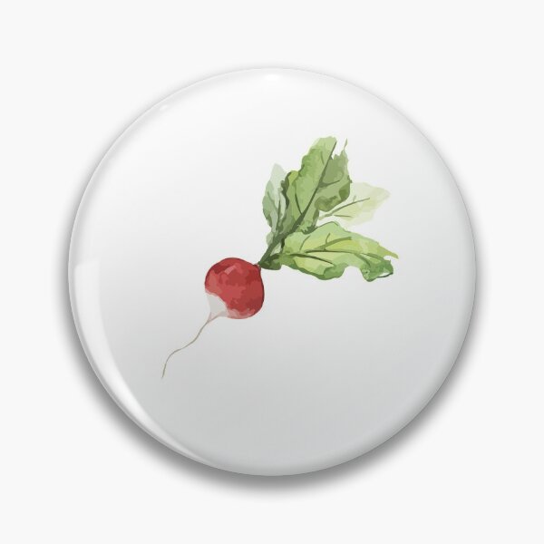 Item preview, Watercolor Radish  designed and sold by bleuprints.