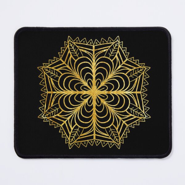 Item preview, gold pattern flower inspired magic book  designed and sold by tenkenryujin.