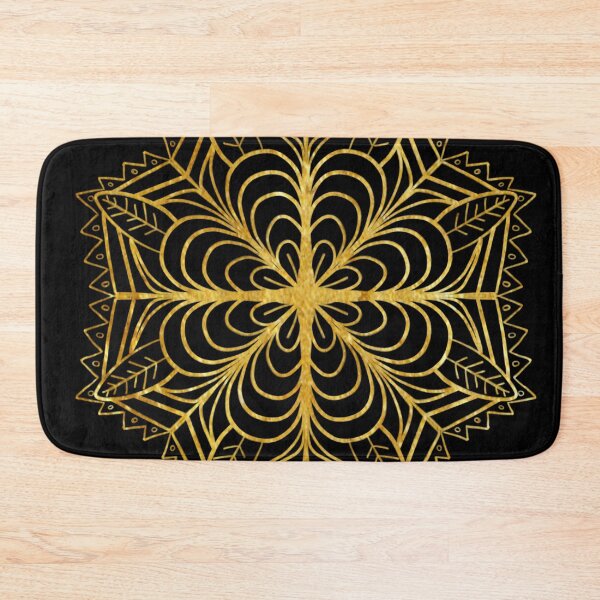 Item preview, gold pattern flower inspired magic book  designed and sold by tenkenryujin.