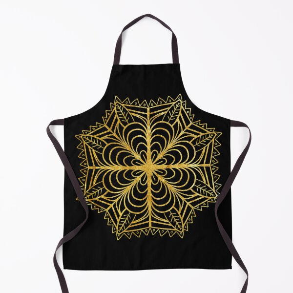 Item preview, gold pattern flower inspired magic book designed and sold by tenkenryujin.