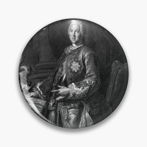 Item preview, Portrait of Heinrich von Brühl by Jean-Joseph Balechou Fine Art Xzendor7 Old Masters Reproductions designed and sold by Xzendor7 Digital Art Creations.