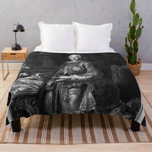 Item preview, Portrait of Heinrich von Brühl by Jean-Joseph Balechou Fine Art Xzendor7 Old Masters Reproductions designed and sold by Xzendor7 Digital Art Creations.