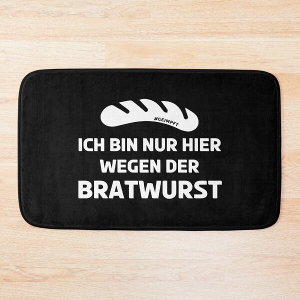 Artikelvorschau, Impfen Bratwurst Impfgegner Impfzentrum Geimpft entworfen und verkauft von TheAplus.