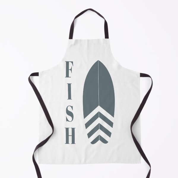 Item preview, Fish Surfboard, Minimalist Surfboard Illustration designed and sold by D-Spot Shop.
