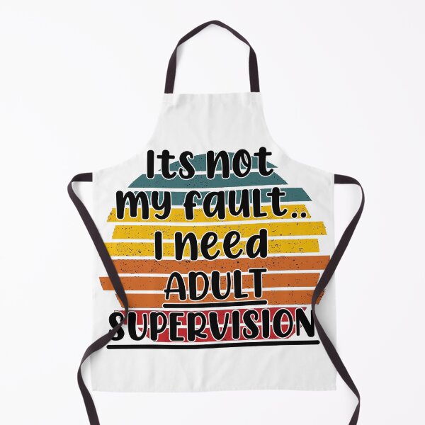Item preview, Retro Sunset Adult Supervision designed and sold by NeavesPhoto.