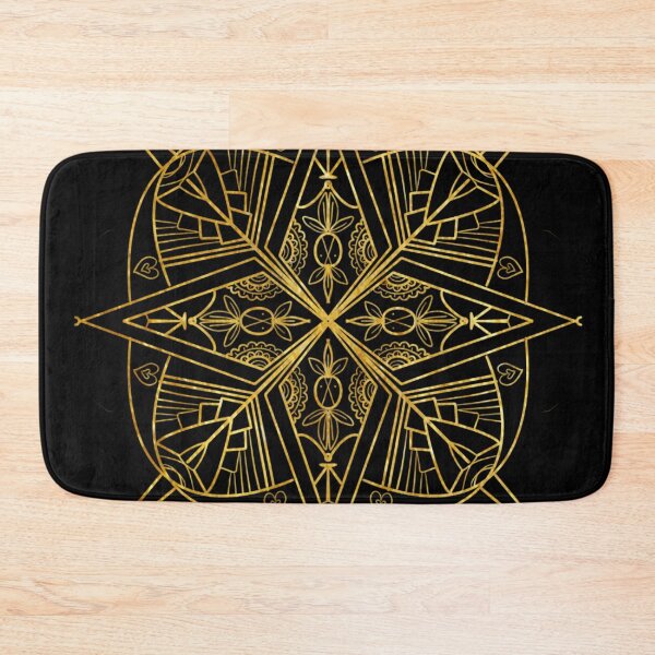 Item preview, gold pattern flower inspired magic book  designed and sold by tenkenryujin.