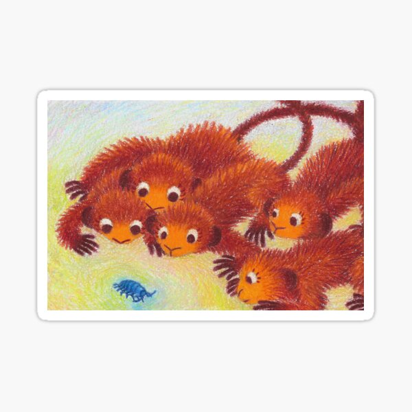 little affections - observing a bug Sticker