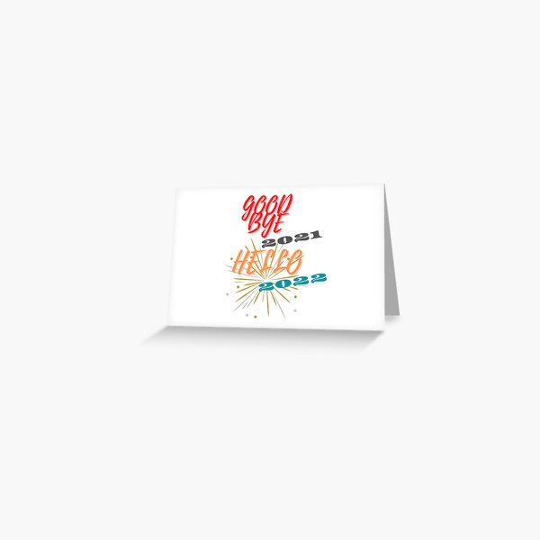 Item preview, Good Bye 2021 Hello 2022 designed and sold by If-Art.