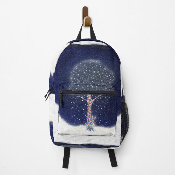 Item preview, Winter Wrapped Light Snowflake Tree designed and sold by JzArt.