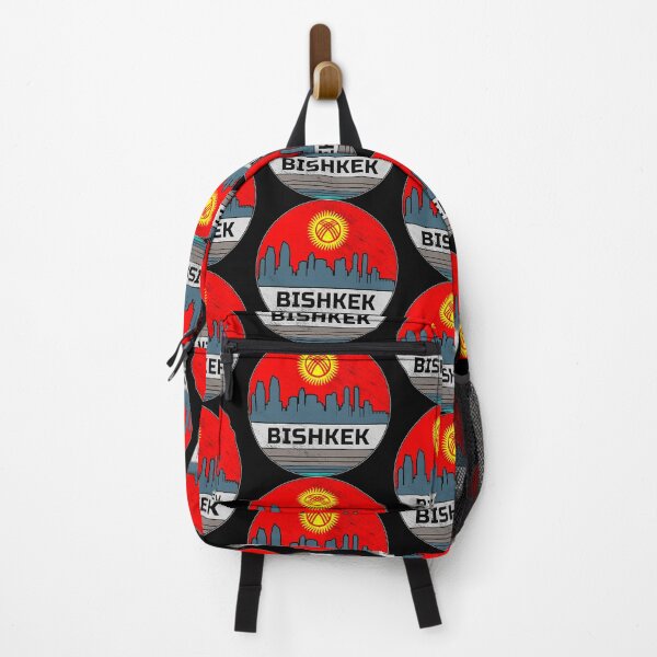 Item preview, Bishkek Kyrgyzstan Kyrgyz Republic Pishpek Flag Patriot designed and sold by TheAplus.