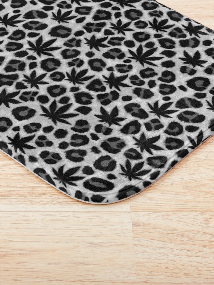 Alternate view of Snow Leopard Bath Mat