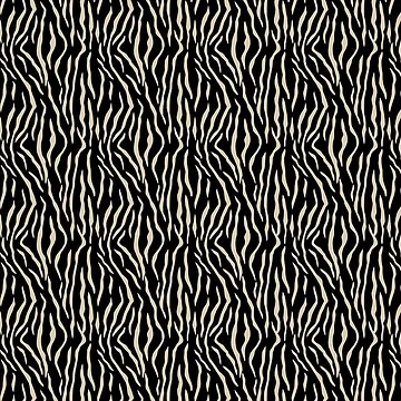 Imagen de la obra Neutral Beige and Black Tiger Stripes Pattern Pairs Dulux 2022 Popular Colour Warm Straw - Color Trends de ColorOfTheYears