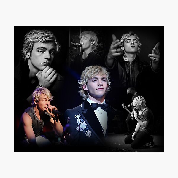 Ross Lynch collage Photographic Print