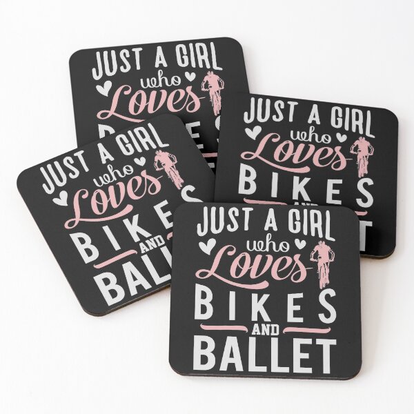 Artikelvorschau, Nur ein Mädchen, das Fahrräder und Ballett liebt - niedliche Girly Ballet Dancer Design Geschenkidee für Ballerina entworfen und verkauft von Prince - Bestseller ★★★★★.